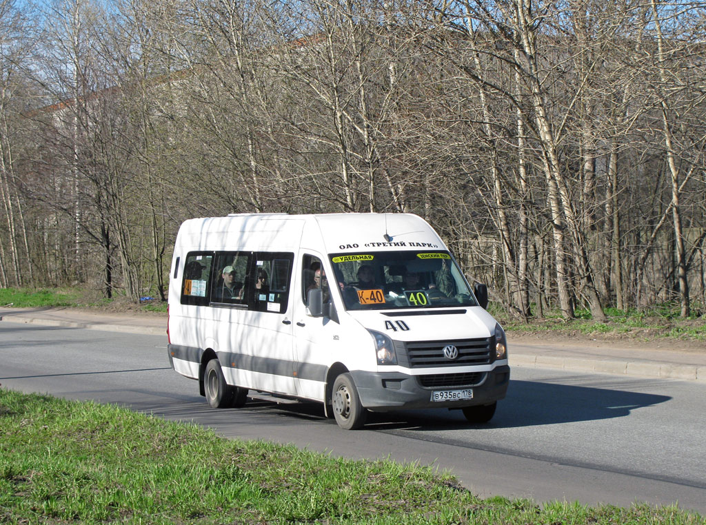 Санкт-Петербург, БТД-2219 (Volkswagen Crafter) № В 935 ВС 178