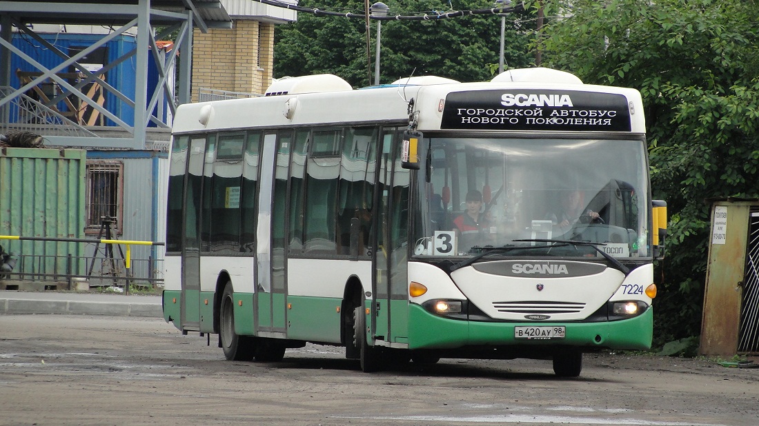 Санкт-Петербург, Scania OmniLink I (Скания-Питер) № 7224