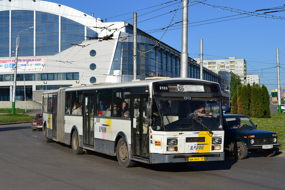 Пензенская область, Van Hool AG280/3 № АМ 643 58