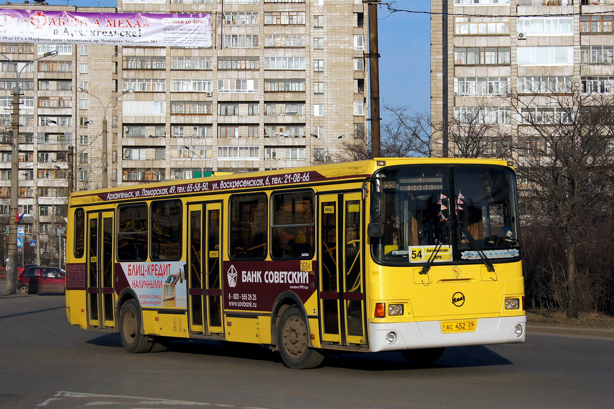 Архангельская область, ЛиАЗ-5256.36 № 3604 — Фото — Автобусный транспорт