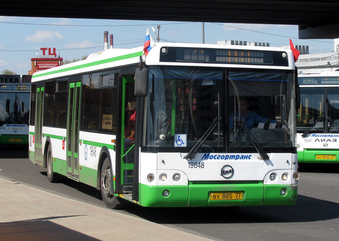 Moskau, LiAZ-5292.21 Nr. 19648