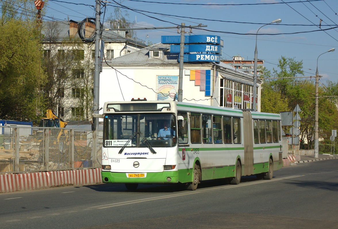 Москва, ЛиАЗ-6212.01 № 04619