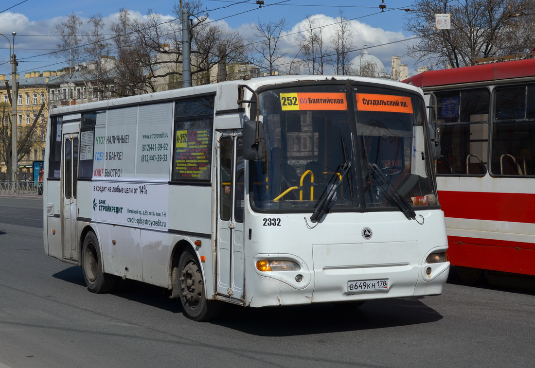 Санкт-Петербург, КАвЗ-4235-03 № 2332