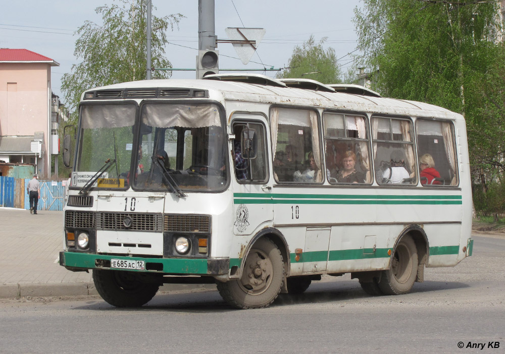 Марий Эл, ПАЗ-3205-110 № 10