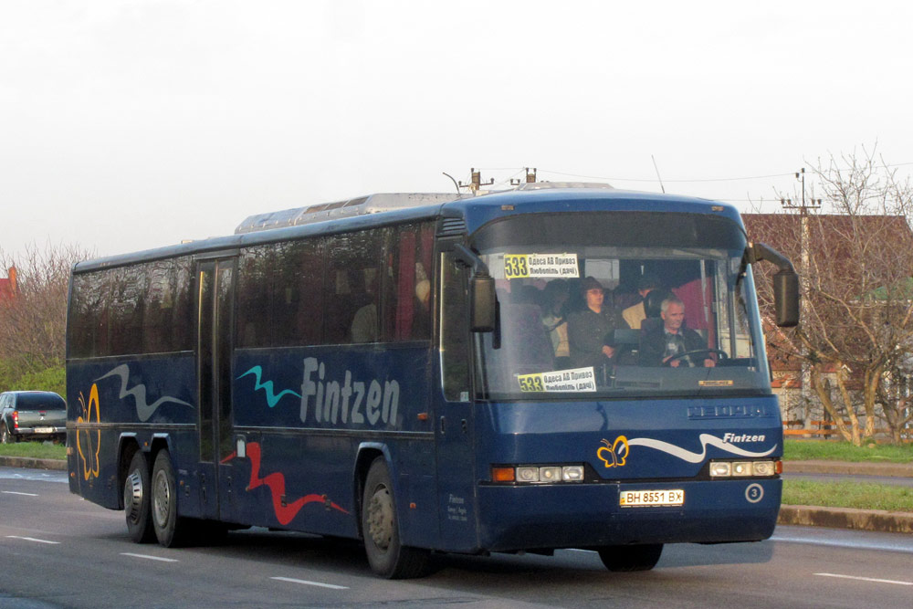 Odessa region, Neoplan N318/3K Transliner # BH 8551 BX