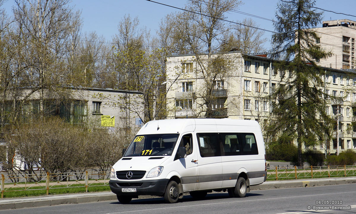 Санкт-Петербург, Луидор-22360C (MB Sprinter) № В 027 МО 178