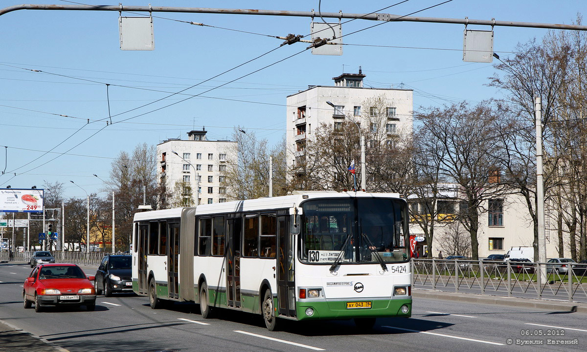 Санкт-Петербург, ЛиАЗ-6212.00 № 5424