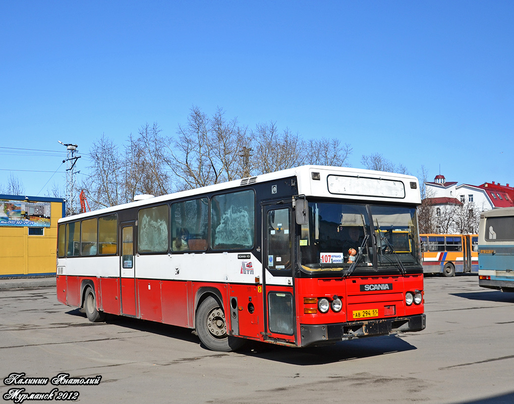 Мурманская область, Scania CN113CLB № АВ 294 51