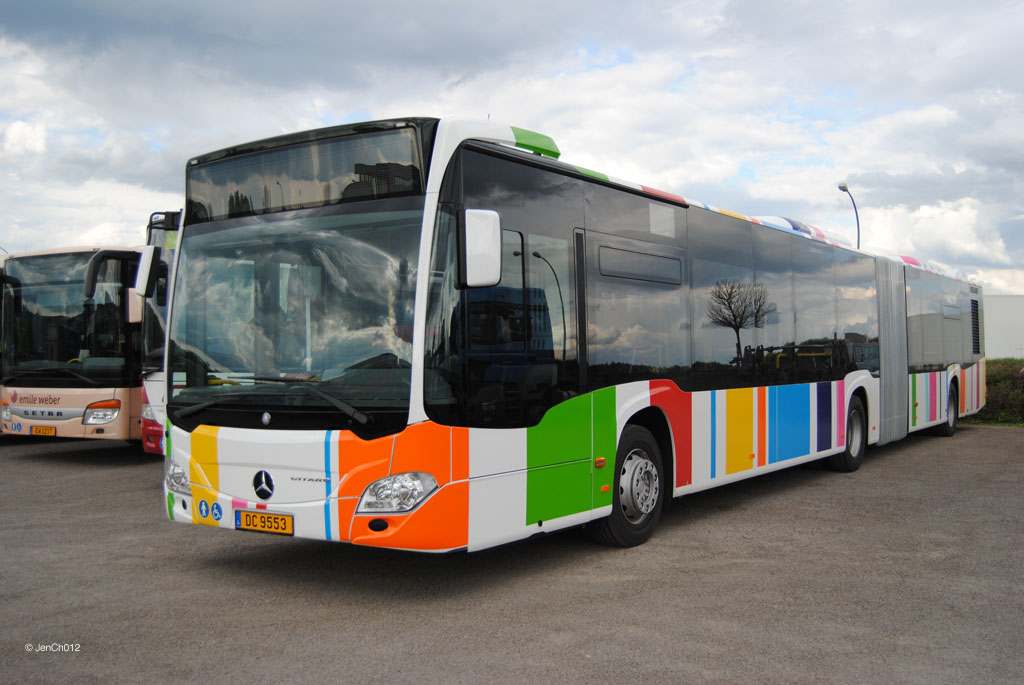 Люксембург, Mercedes-Benz Citaro C2 G № 617