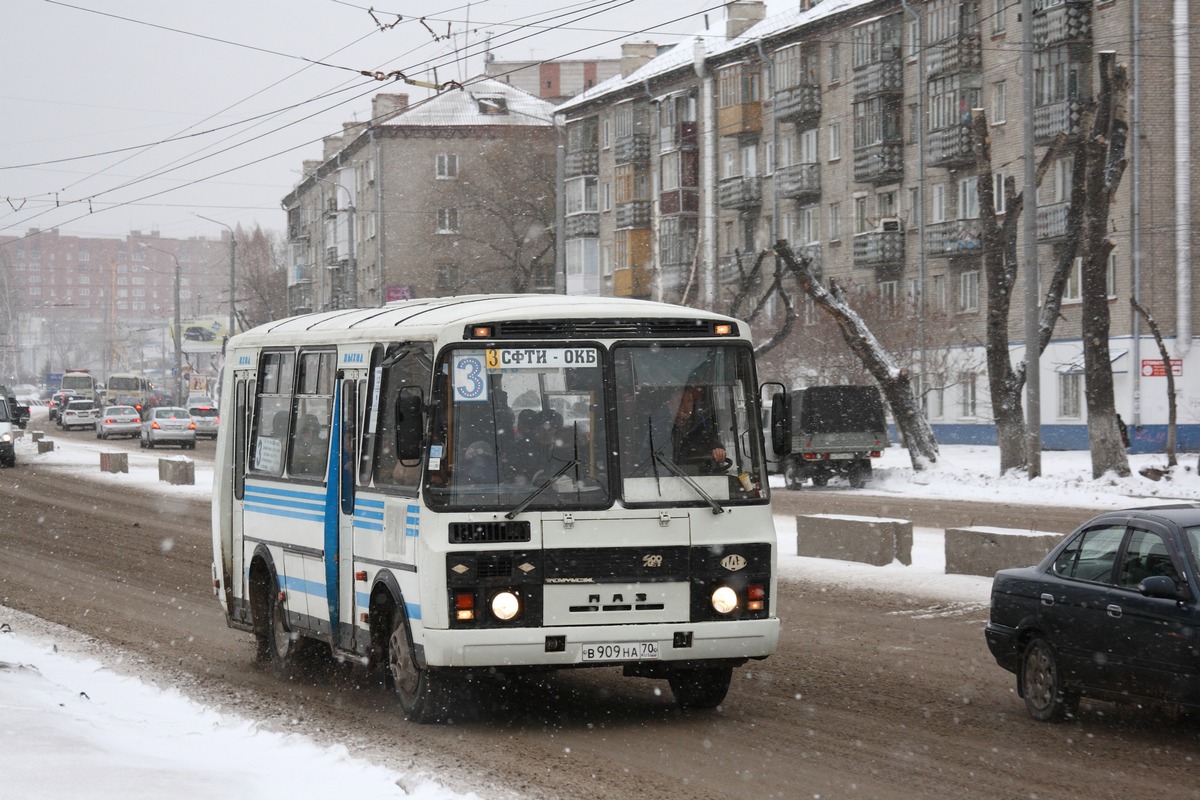 Томская область, ПАЗ-32054 № В 909 НА 70