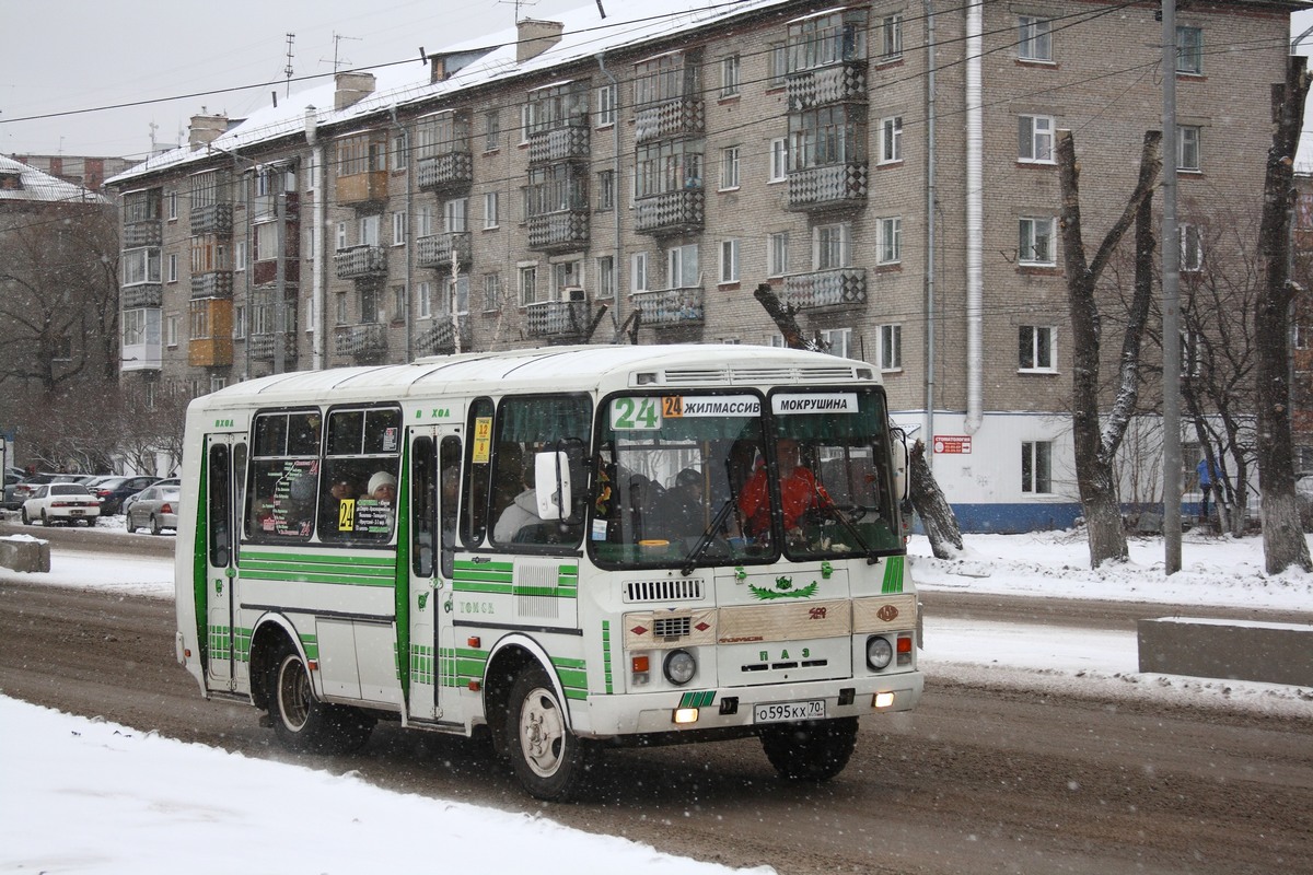 Томская область, ПАЗ-32054 № О 595 КХ 70