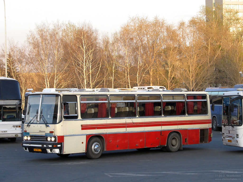 Челябинская область, Ikarus 256.75 № АВ 909 74