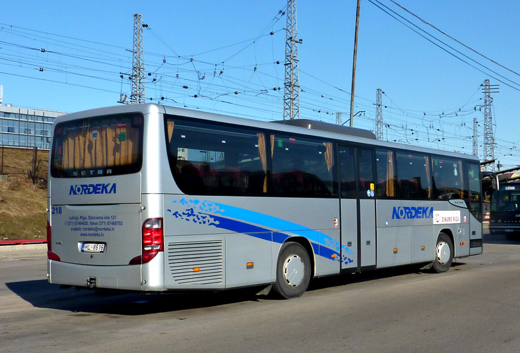 Латвия, Setra S415UL № 218