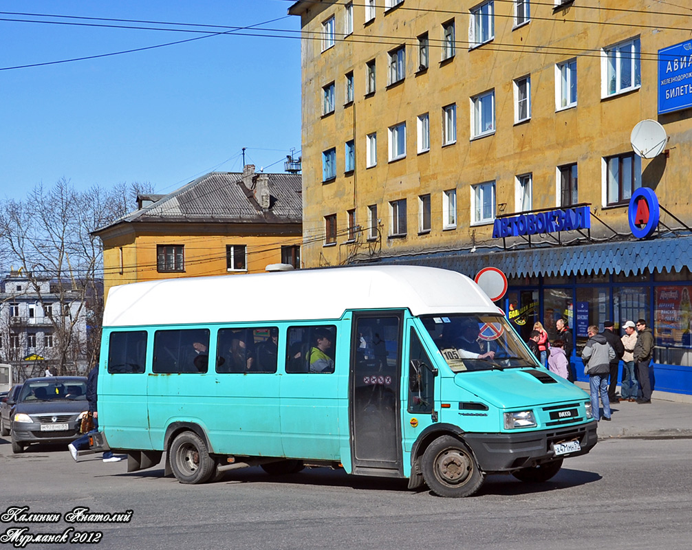 Murmansk region, IVECO TurboDaily A45-12 č. А 471 МН 51