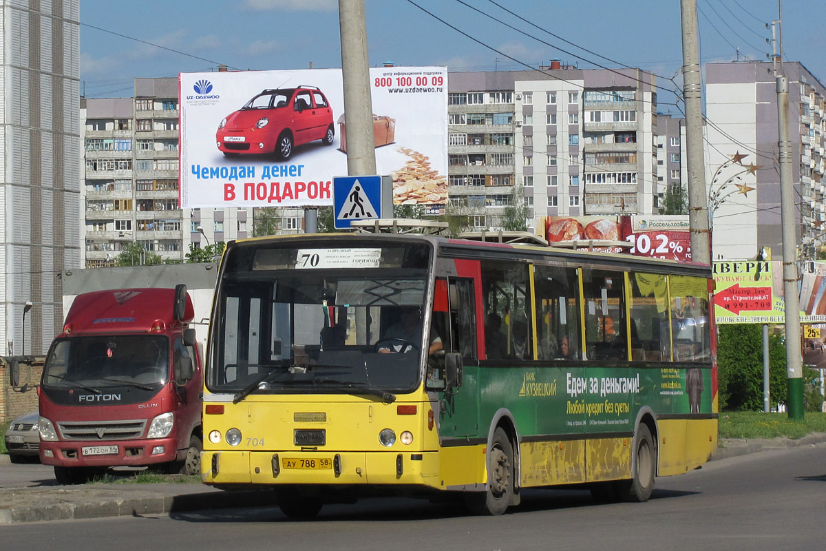 Penza region, Van Hool A600 č. АУ 788 58