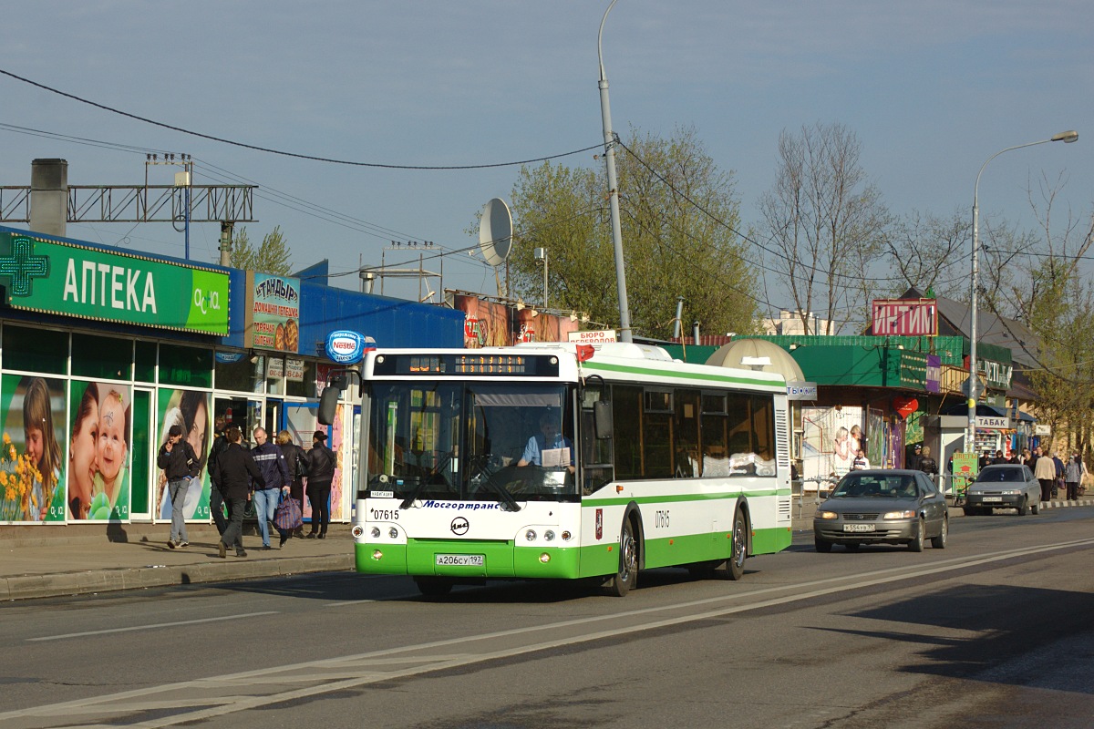 Москва, ЛиАЗ-5292.21 № 07615