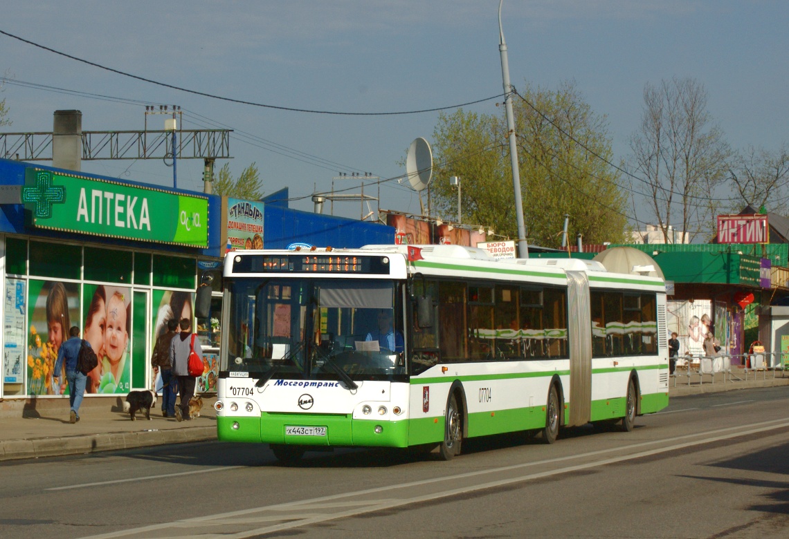 Москва, ЛиАЗ-6213.21 № 07704