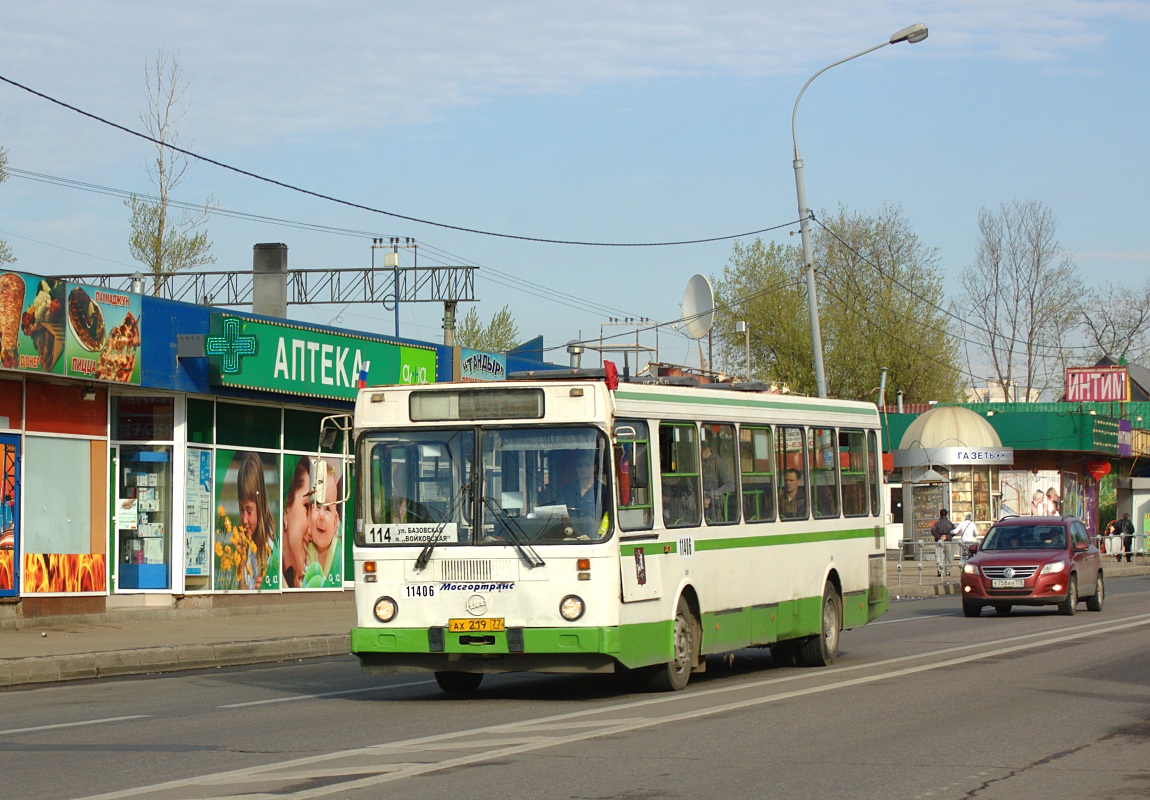 Москва, ЛиАЗ-5256.25 № 11406