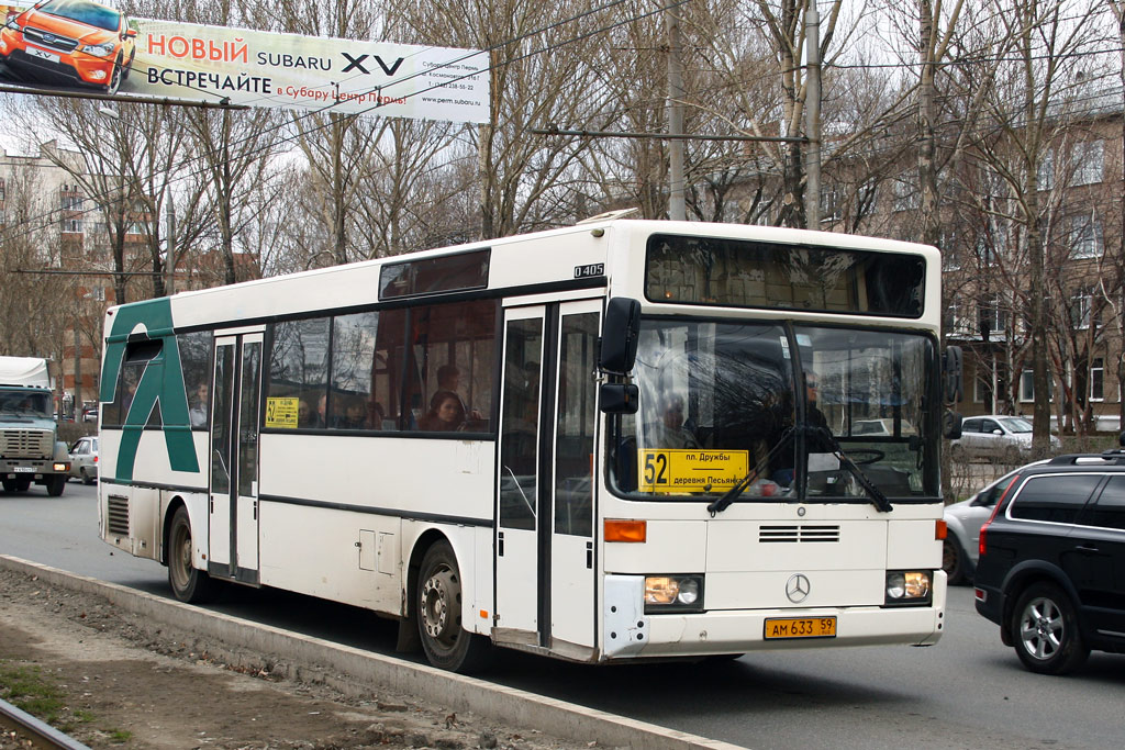 Пермский край, Mercedes-Benz O405 № АМ 633 59