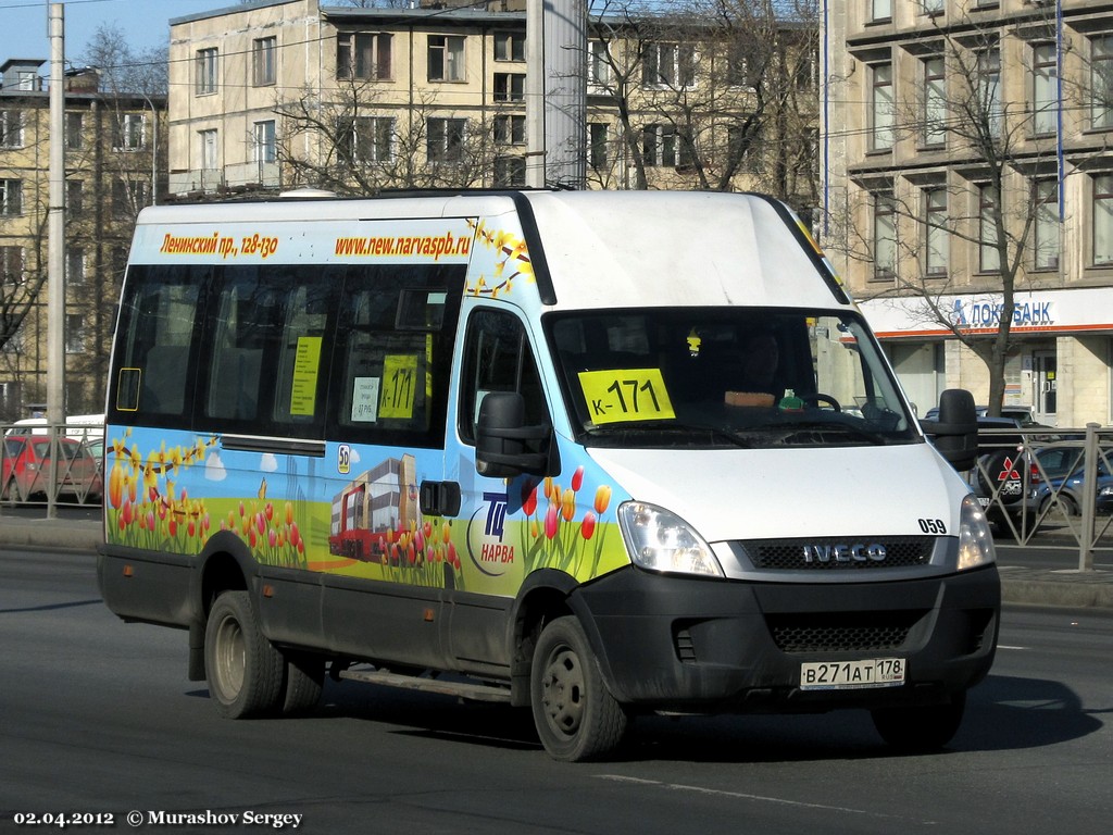 Санкт-Петербург, Нижегородец-2227UT (IVECO Daily) № 059