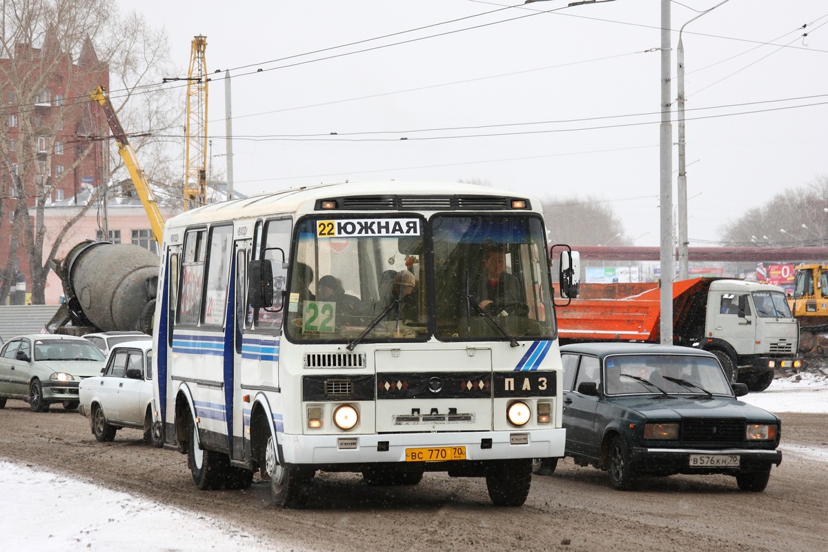 Томская область, ПАЗ-32051-110 № ВС 770 70