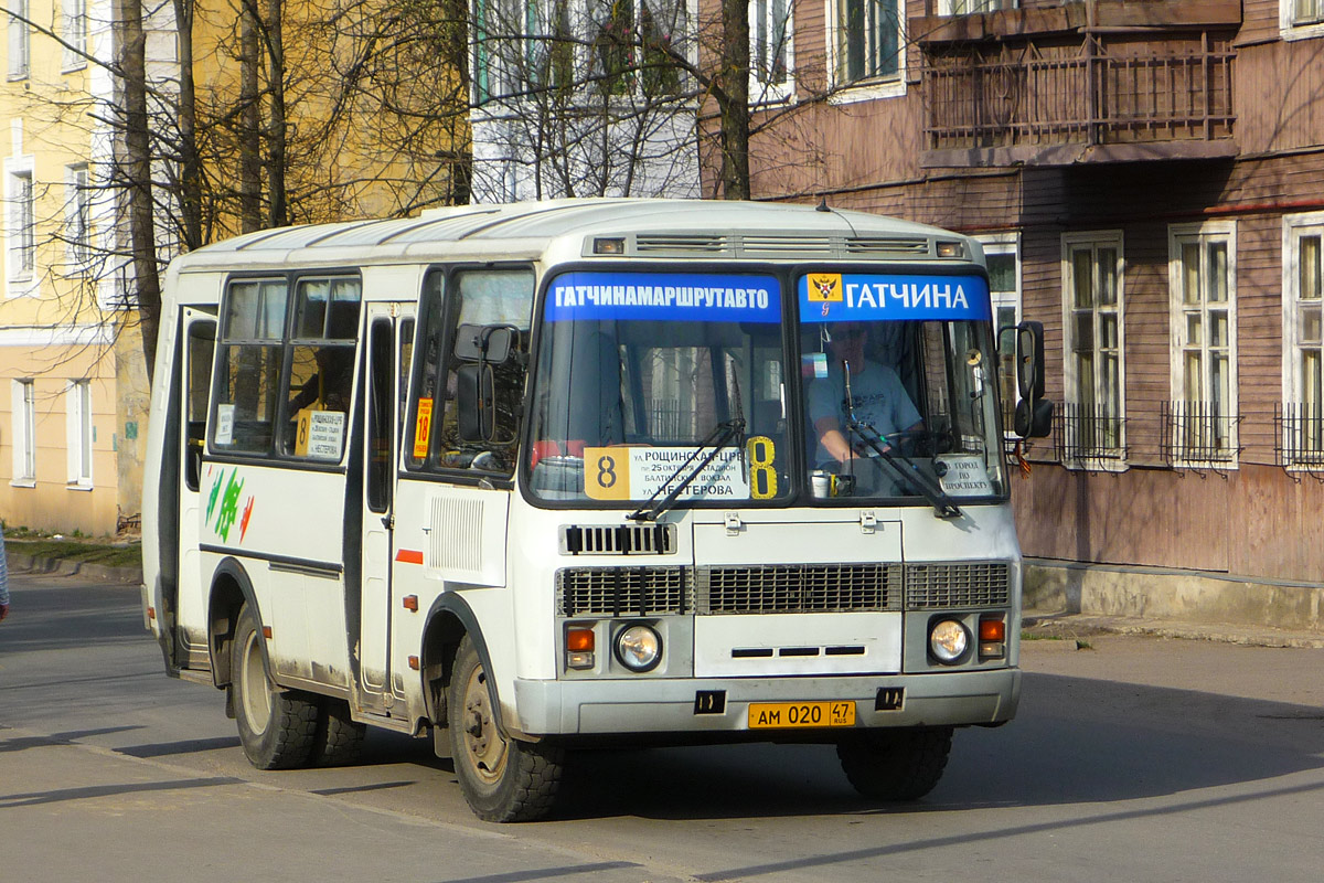 Ленинградская область, ПАЗ-32054 № АМ 020 47