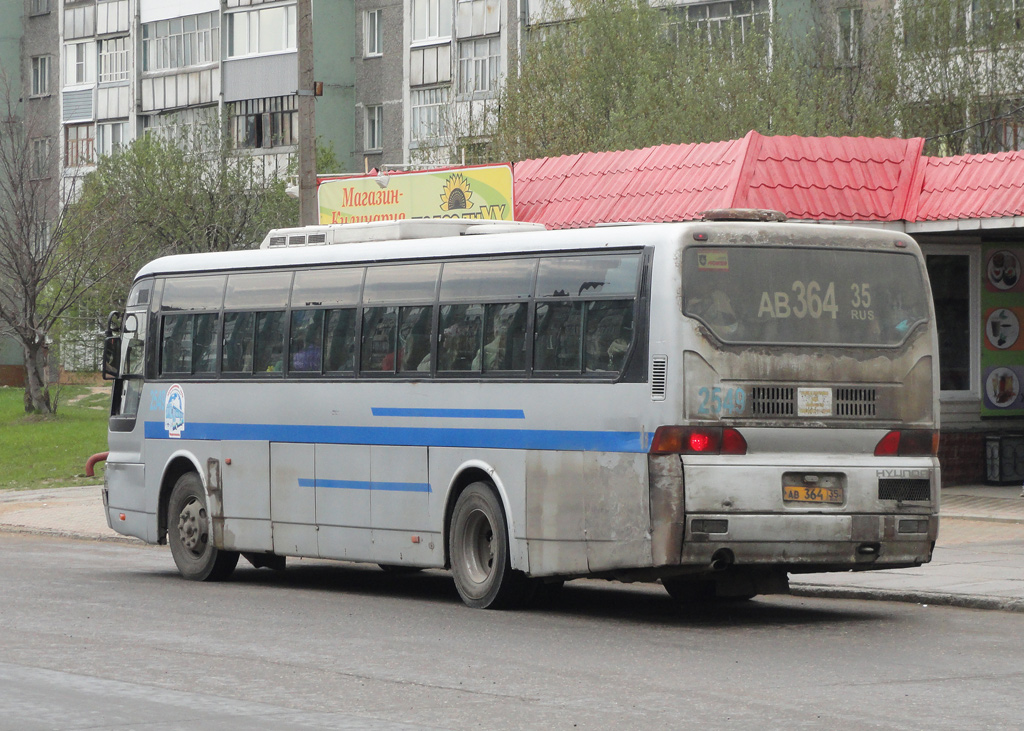 Вологодская область, Hyundai AeroSpace LD № 2549