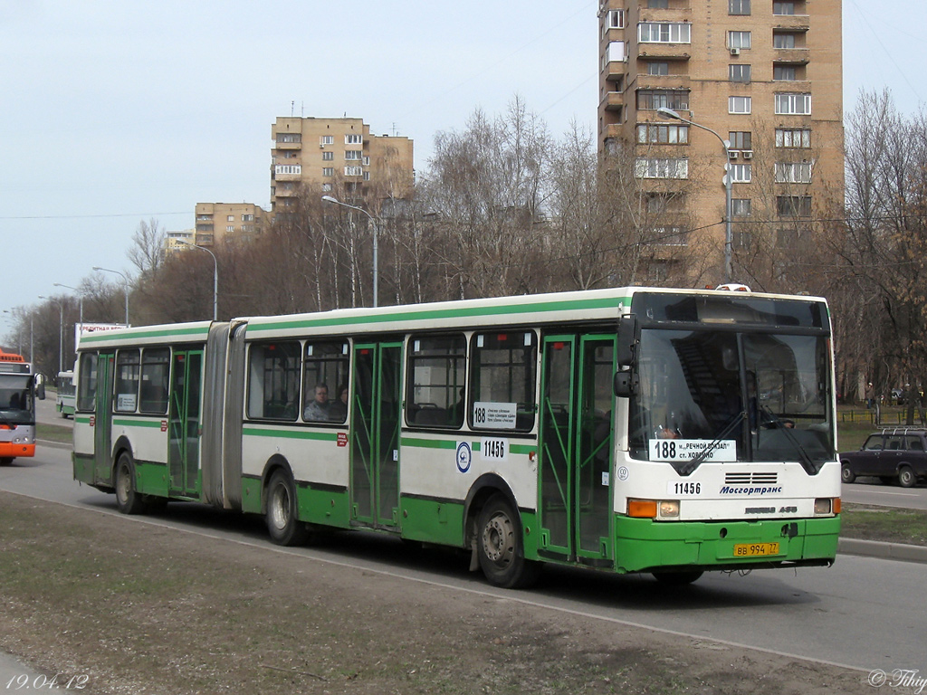 Москва, Ikarus 435.17 № 11456