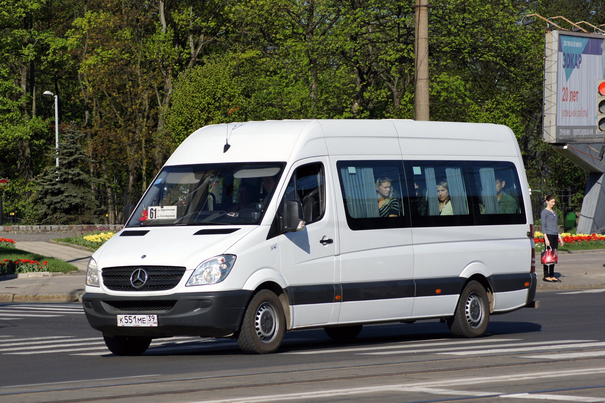 Калининградская область, Mercedes-Benz Sprinter W906 313CDI № К 551 МЕ 39