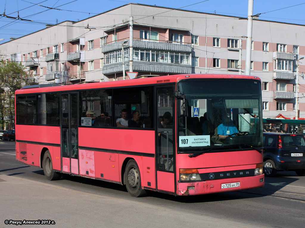 Калининградская область, Setra S315UL № О 725 ХК 39