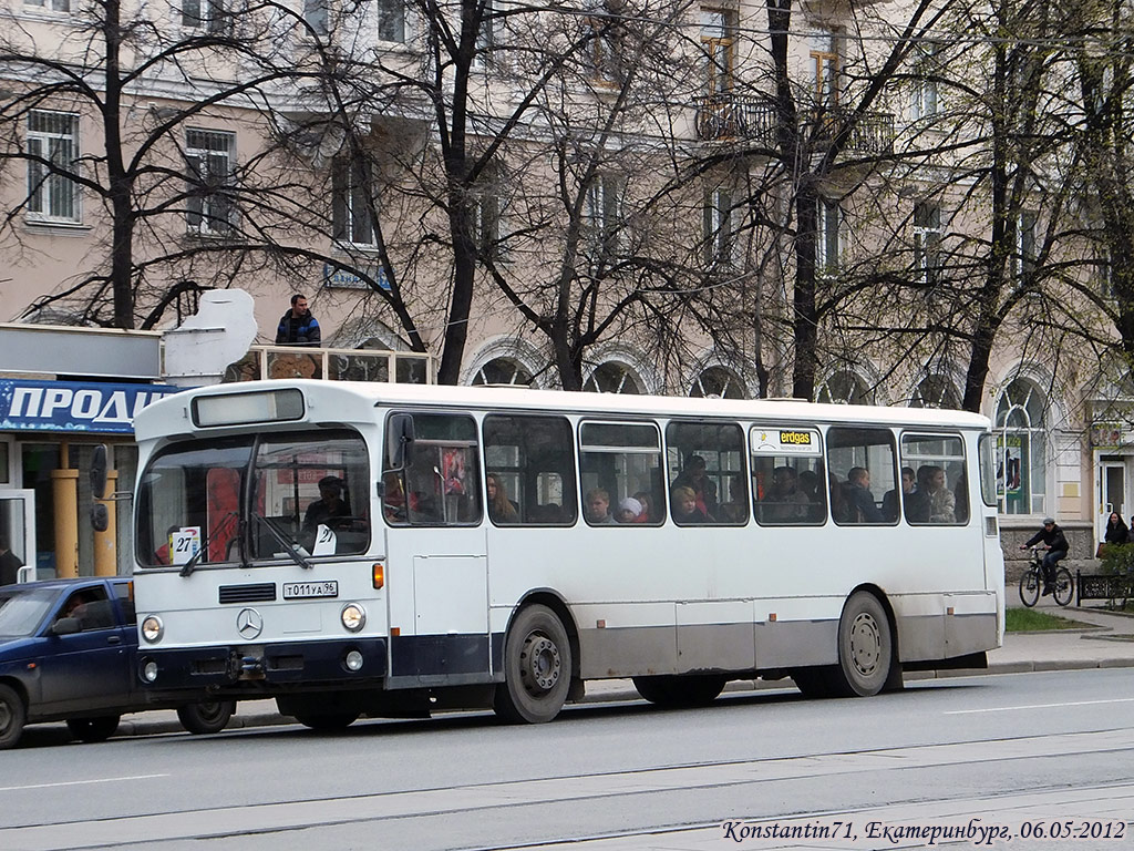 Свердловская область, Mercedes-Benz O305 № Т 011 УА 96