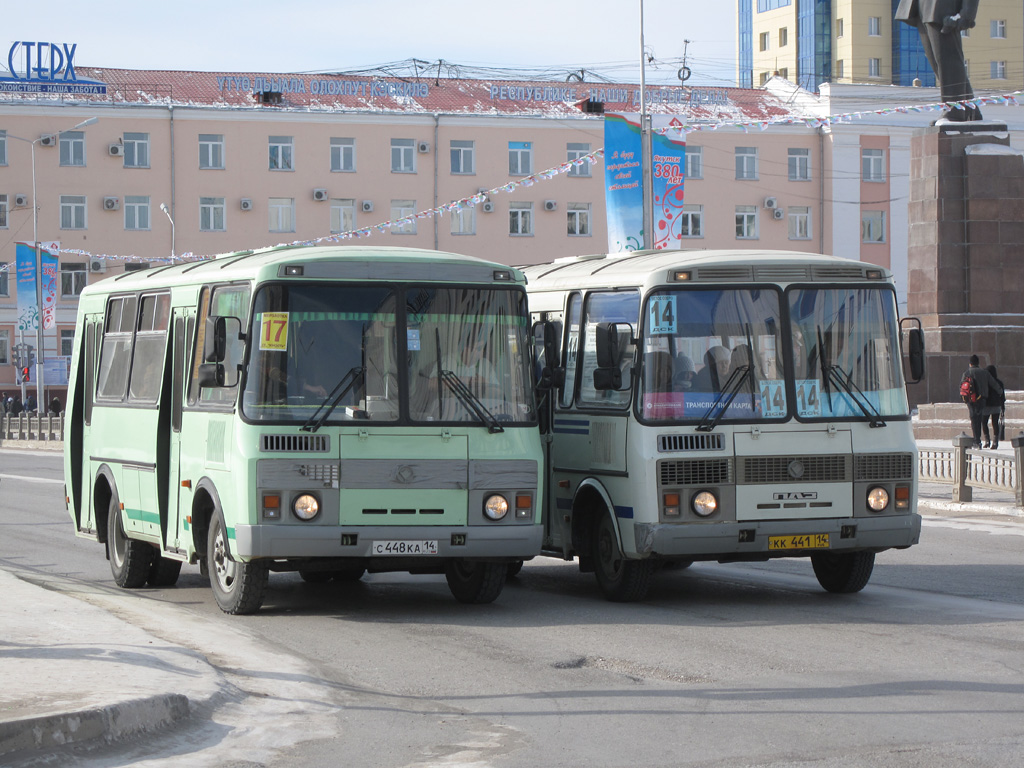 Саха (Якутия), ПАЗ-32054 № С 448 КА 14