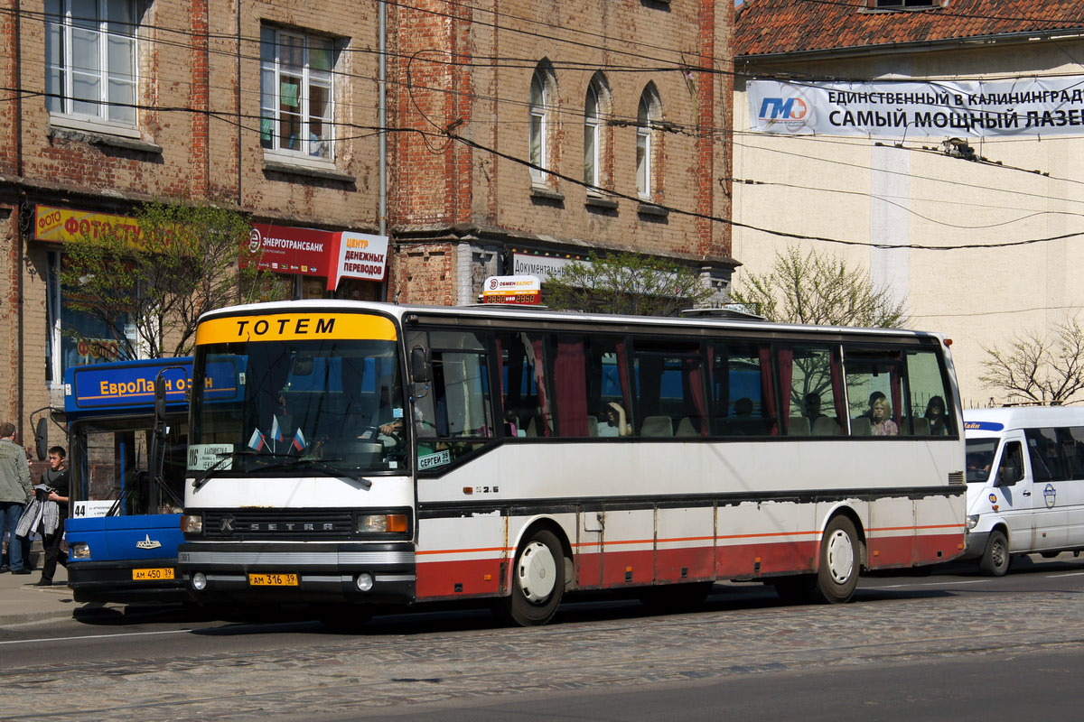 Калининградская область, Setra S215UL № АМ 316 39