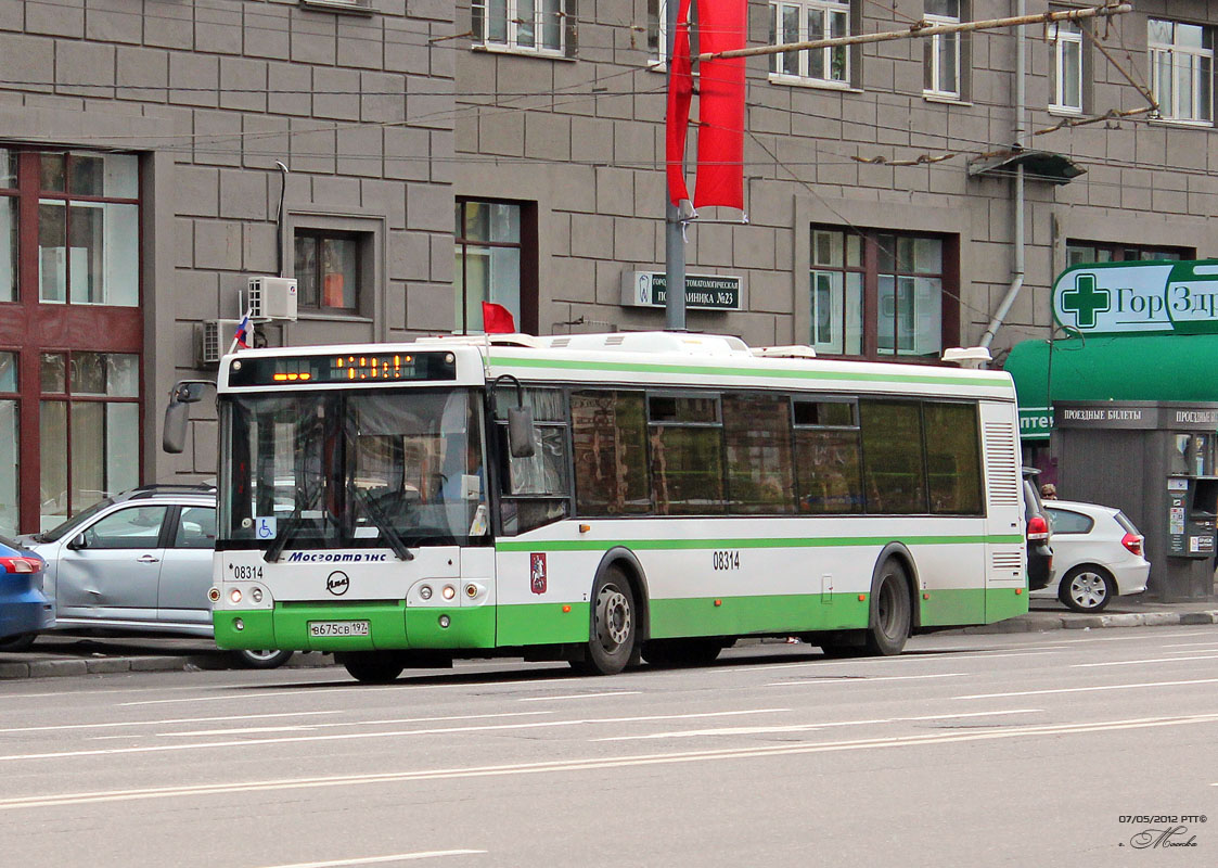 Moskau, LiAZ-5292.21 Nr. 08314