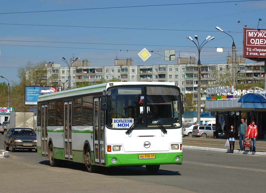 Тверская область, ЛиАЗ-5256.53 № АН 558 69