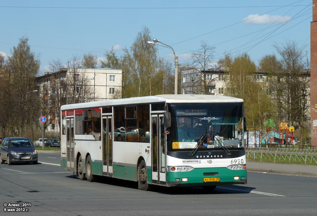 Санкт-Петербург, Волжанин-6270.00 № 6920