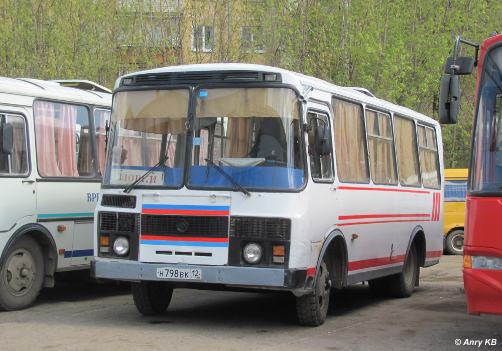 Марий Эл, ПАЗ-3205 (00) № Н 798 ВК 12