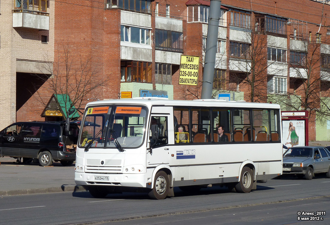 Санкт-Петербург, ПАЗ-320412-05 № 7642