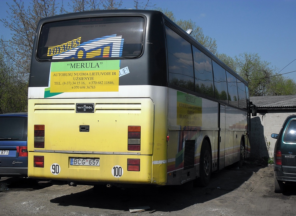 Lietuva, Van Hool T815 Alicron Nr. BCG 657