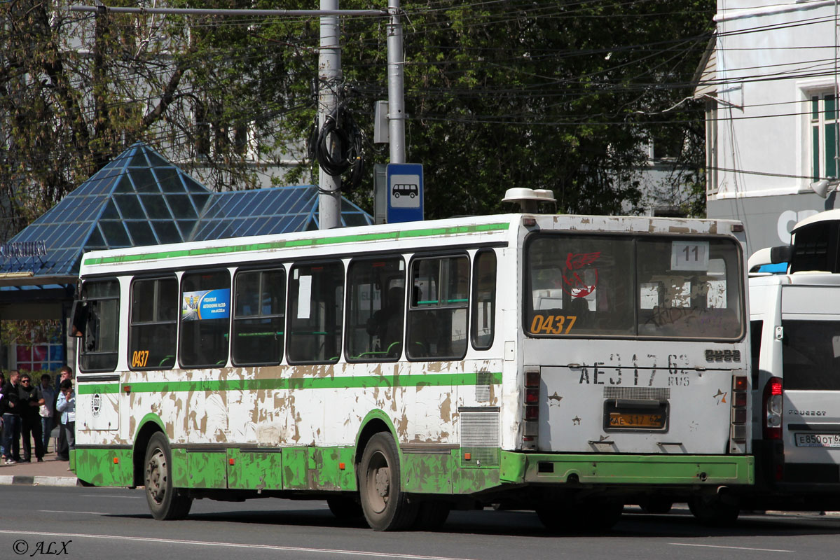 Рязанская область, ЛиАЗ-5256.35 № 0437