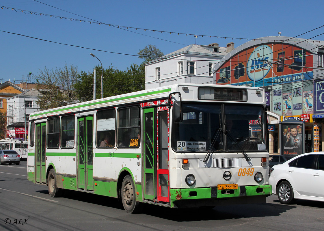 Рязанская область, ЛиАЗ-5256.35 № 0849