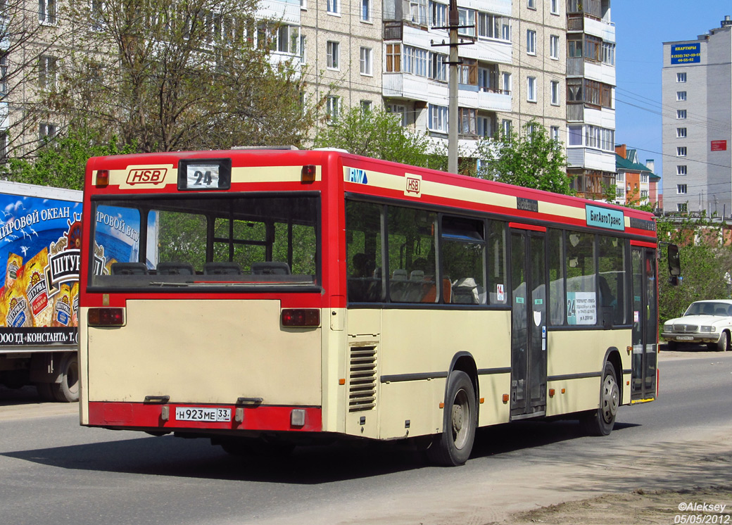 Vladimir region, Mercedes-Benz O405N2 № Н 923 МЕ 33