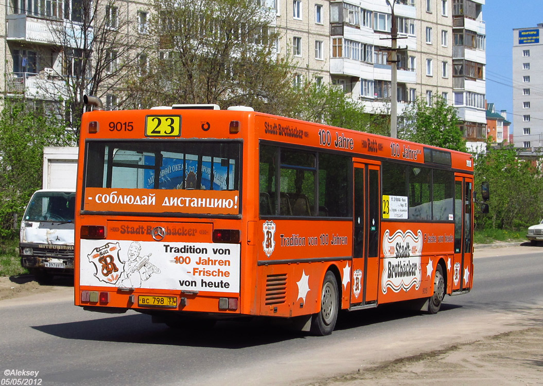 Vladimir region, Mercedes-Benz O405 č. ВС 798 33