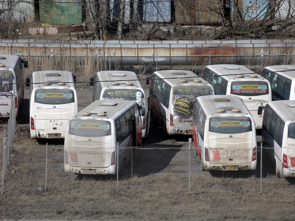 Санкт-Петербург — Автобусные парки и стоянки