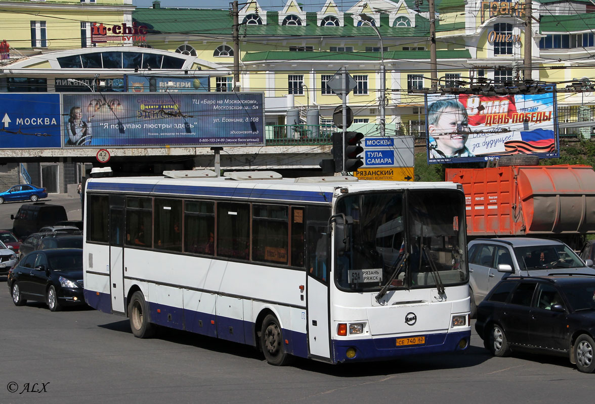 Рязанская область, ЛиАЗ-5256.23-01 (ГолАЗ) № СЕ 740 62