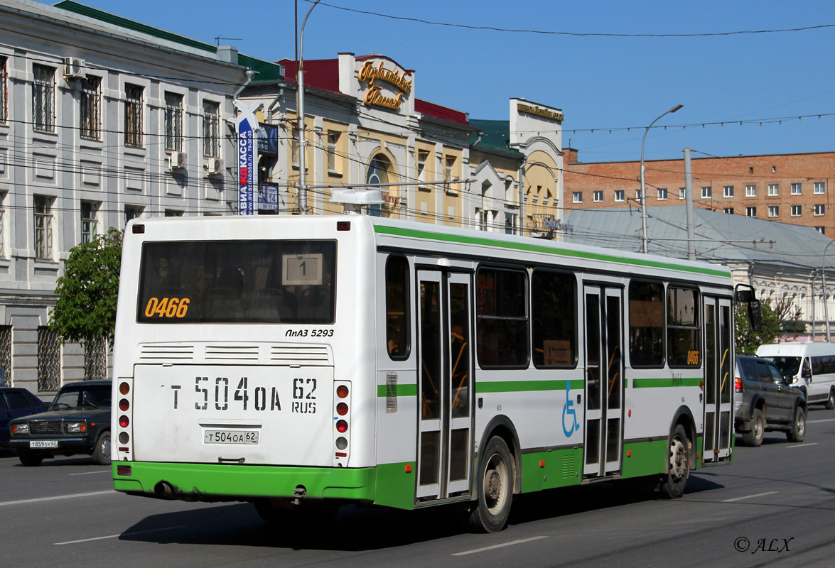 Рязанская область, ЛиАЗ-5293.00 № 0466