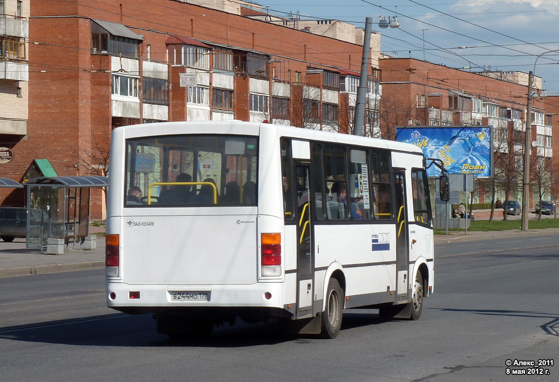 Санкт-Петербург, ПАЗ-320412-05 № 7644