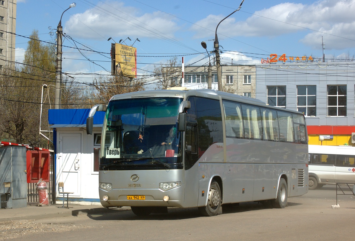 Тверская область, Higer KLQ6129Q № АА 942 69; Тверская область — Тверской автовокзал