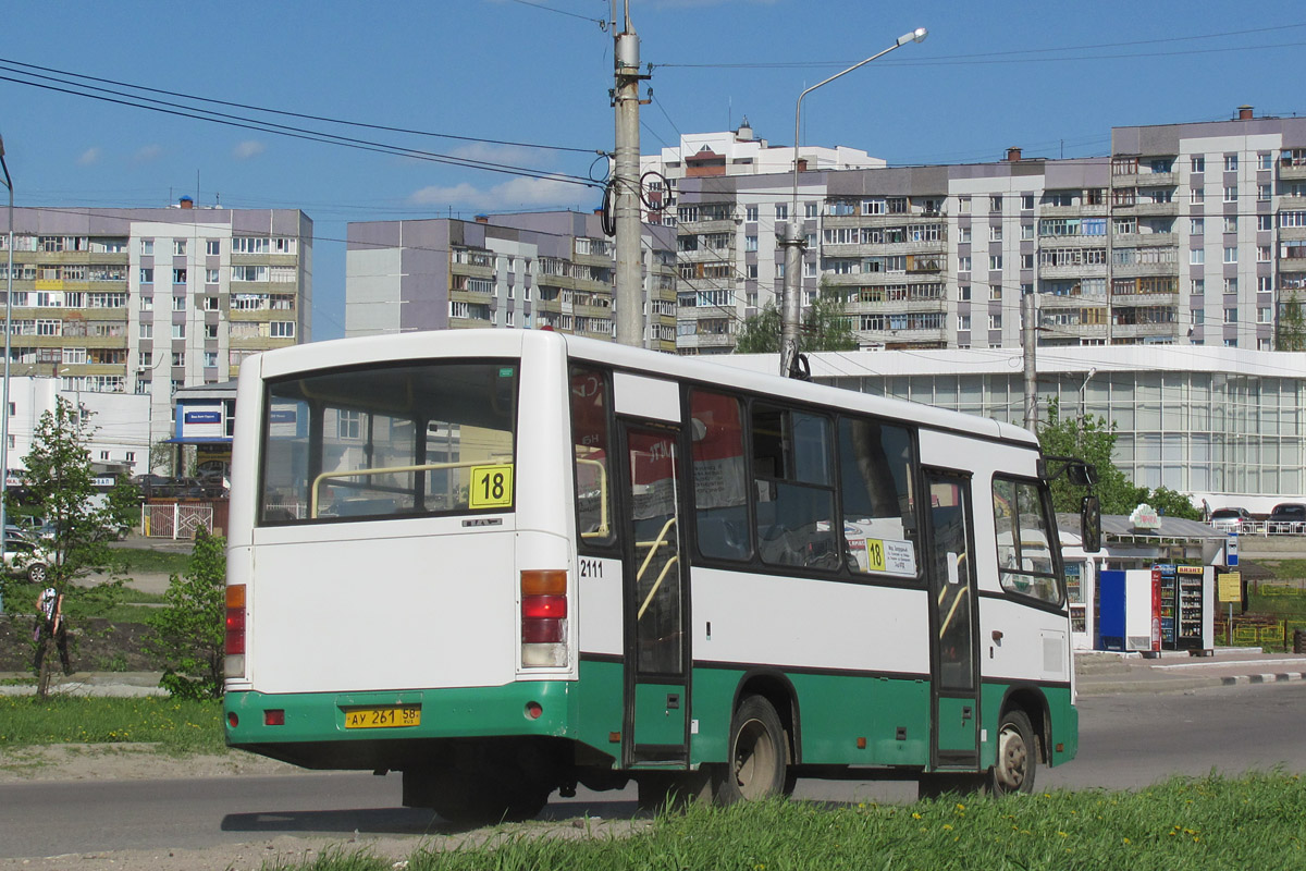 Пензенская область, ПАЗ-320402-03 № 2111