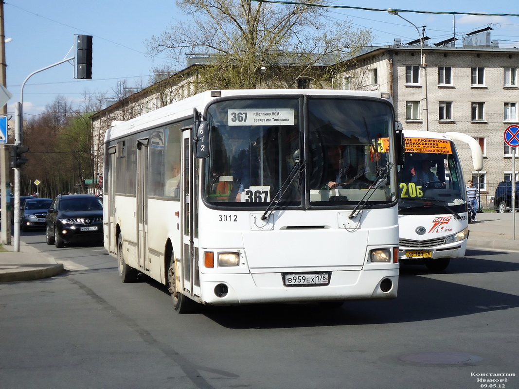 Санкт-Петербург, ЛиАЗ-5256.25 № 3012